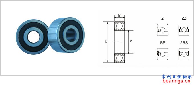 深溝球軸承尺寸表